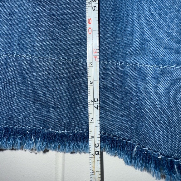 JessaKae x The Food Nanny Denim Chambray Collared Mini Dress - Picture 8 of 8